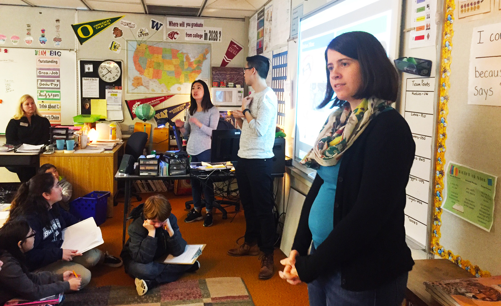 Zillow visits Boze Elementary