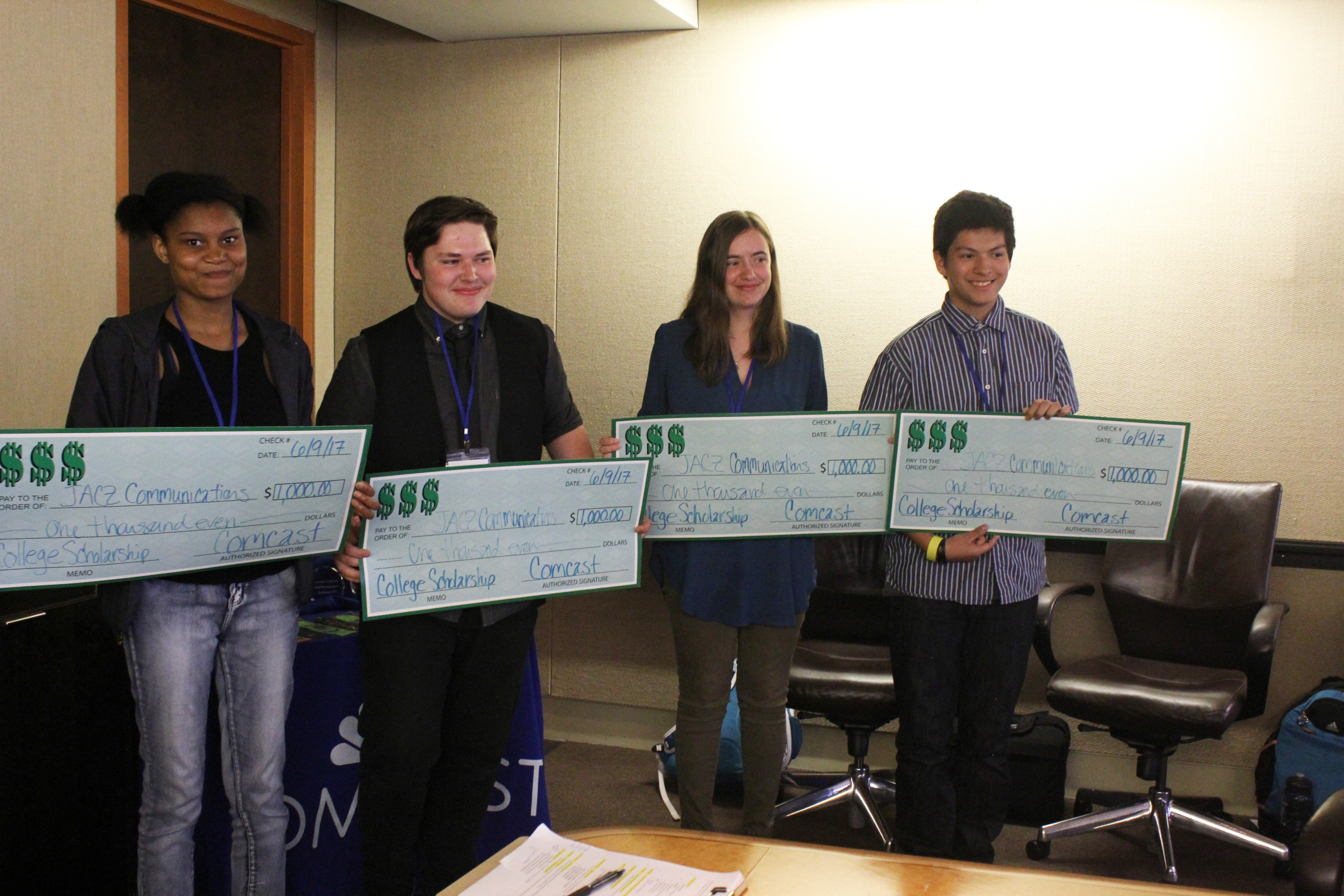 Students win Comcast scholarships