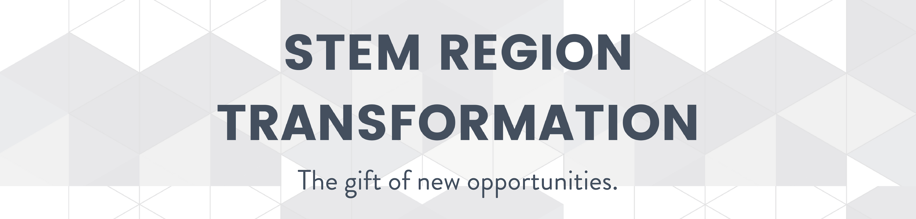 STEM Region Transformation STEM Region Transformation